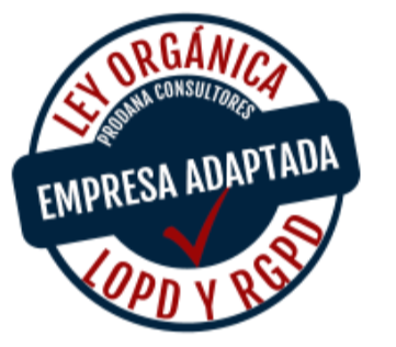 Certificado de adaptación RGPD - Te Curo En Casa S.L.U.P.